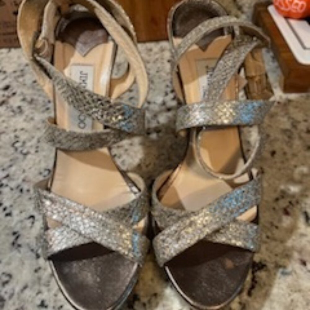Jimmy Choo Shiny Sandals